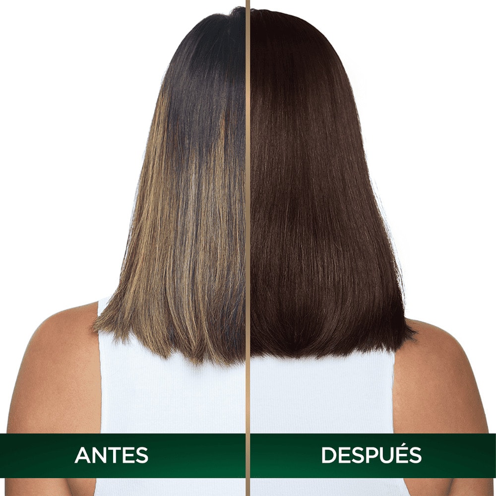 tinte garnier nutrisse antes y despues
